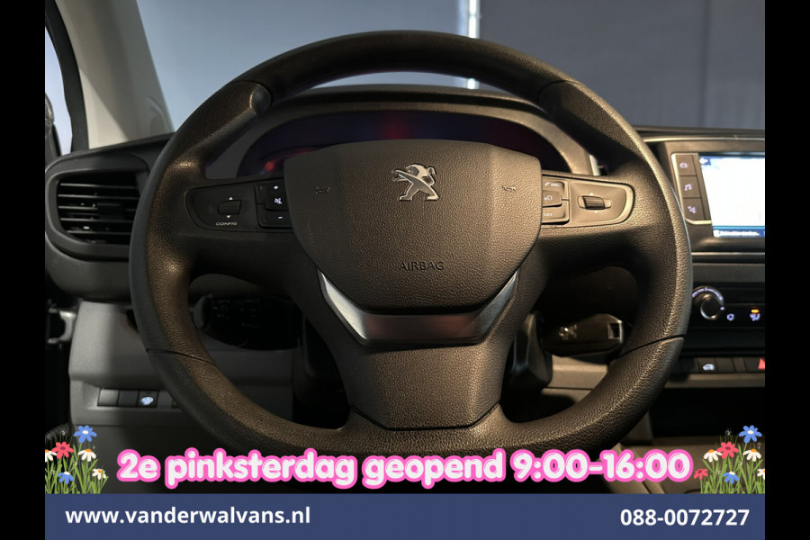 Peugeot Expert 2.0 BlueHDI 123pk L3H1 Euro6 Airco | Camera | Navigatie | Apple Carplay | Cruisecontrol Android Auto, 2500kg Trekhaak, Parkeersensoren, Bijrijdersbank