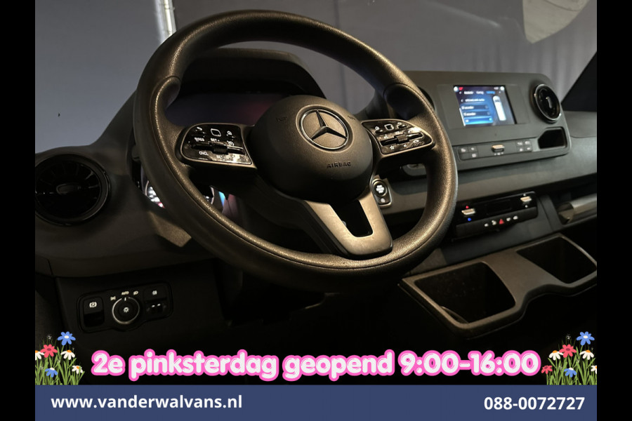 Mercedes-Benz Sprinter 317 CDI 170pk 9G-Tronic Automaat L3H2 Euro6 Airco | Camera | Apple Carplay | Cruisecontrol Android Auto, Chauffeursstoel, Stoelverwarming, Parkeersensoren, Bijrijdersbank
