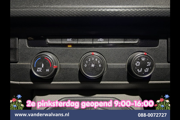 Volkswagen Transporter 2.0 TDI 150pk Automaat L1H1 Euro6 Airco | Camera | Apple Carplay | Cruisecontrol Android Auto, Parkeersensoren, Bijrijdersbank