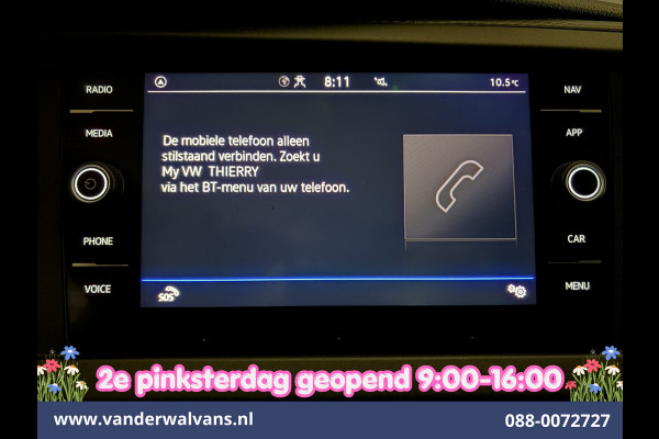 Volkswagen Transporter 2.0 TDI 150pk Automaat L1H1 Euro6 Airco | Camera | Apple Carplay | Cruisecontrol Android Auto, Parkeersensoren, Bijrijdersbank