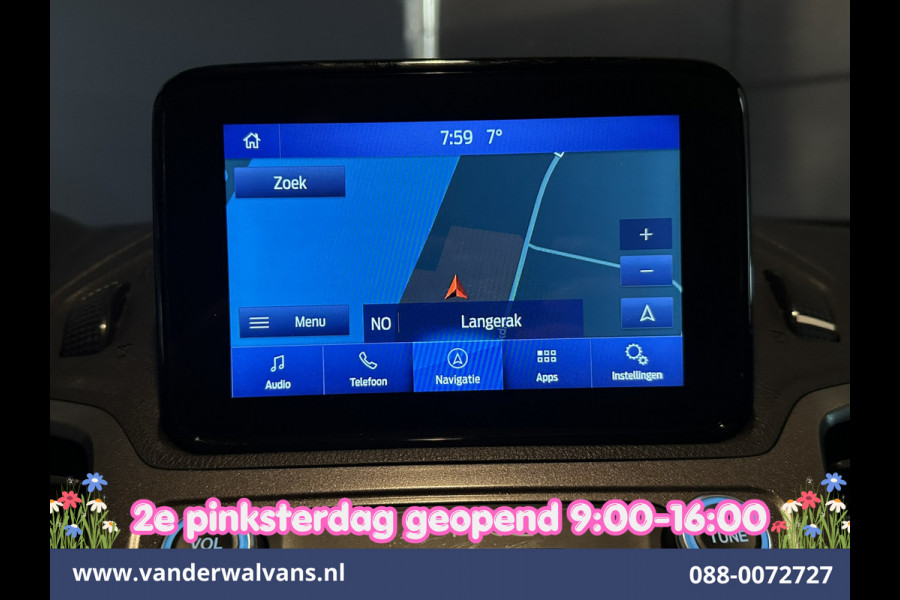 Ford Transit Connect 1.5 EcoBlue 100pk L2H1 Euro6 Airco | 2x zijdeur | Camera | Navigatie | Apple Carplay | Cruisecontrol Verwarmde voorruit, Parkeersensoren