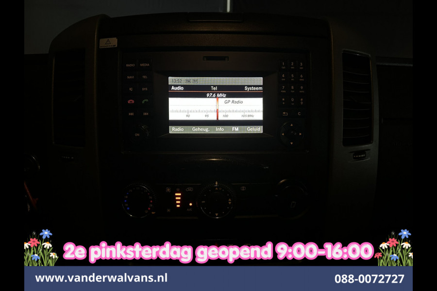 Mercedes-Benz Sprinter 314 CDI 143pk Bakwagen 1100kg laadvermogen Laadklep Zijdeur Euro6 *Rijklaar Direct rijden* Airco | Bijrijdersbank