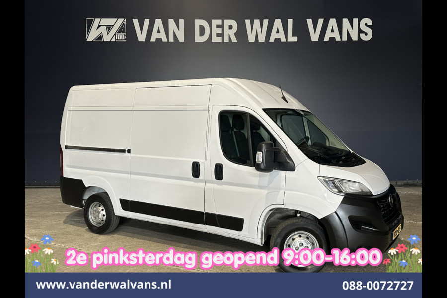 Opel Movano 2.2D 120pk L2H2 Euro6 Airco | 2500kg Trekhaak | Apple Carplay | Cruisecontrol Android Auto | Bijrijdersbank Parkeersensoren
