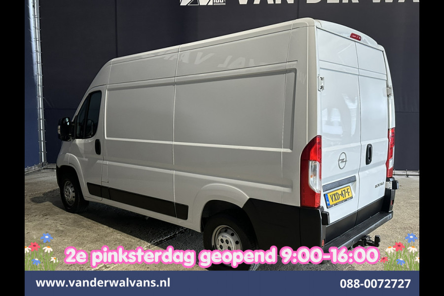 Opel Movano 2.2D 120pk L2H2 Euro6 Airco | 2500kg Trekhaak | Apple Carplay | Cruisecontrol Android Auto | Bijrijdersbank Parkeersensoren