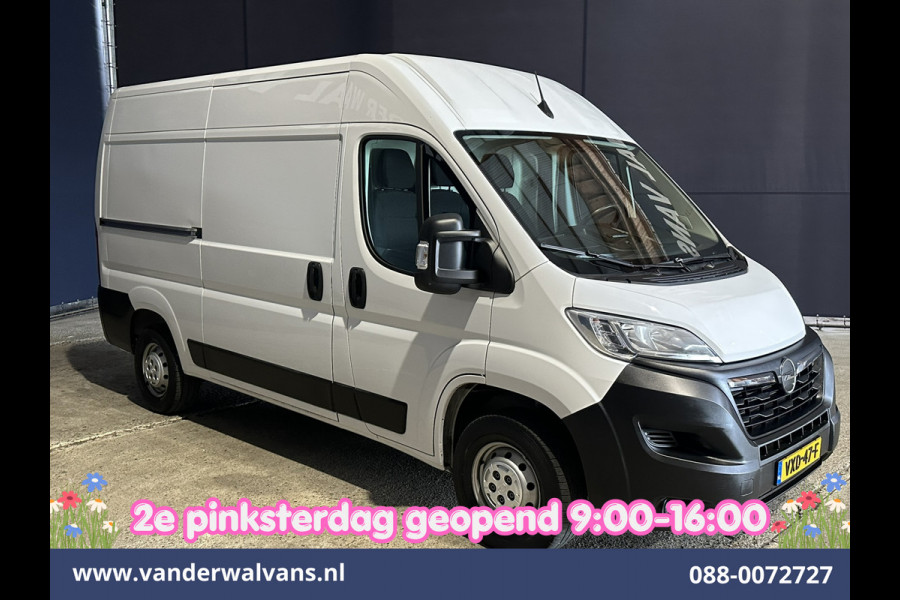 Opel Movano 2.2D 120pk L2H2 Euro6 Airco | 2500kg Trekhaak | Apple Carplay | Cruisecontrol Android Auto | Bijrijdersbank Parkeersensoren