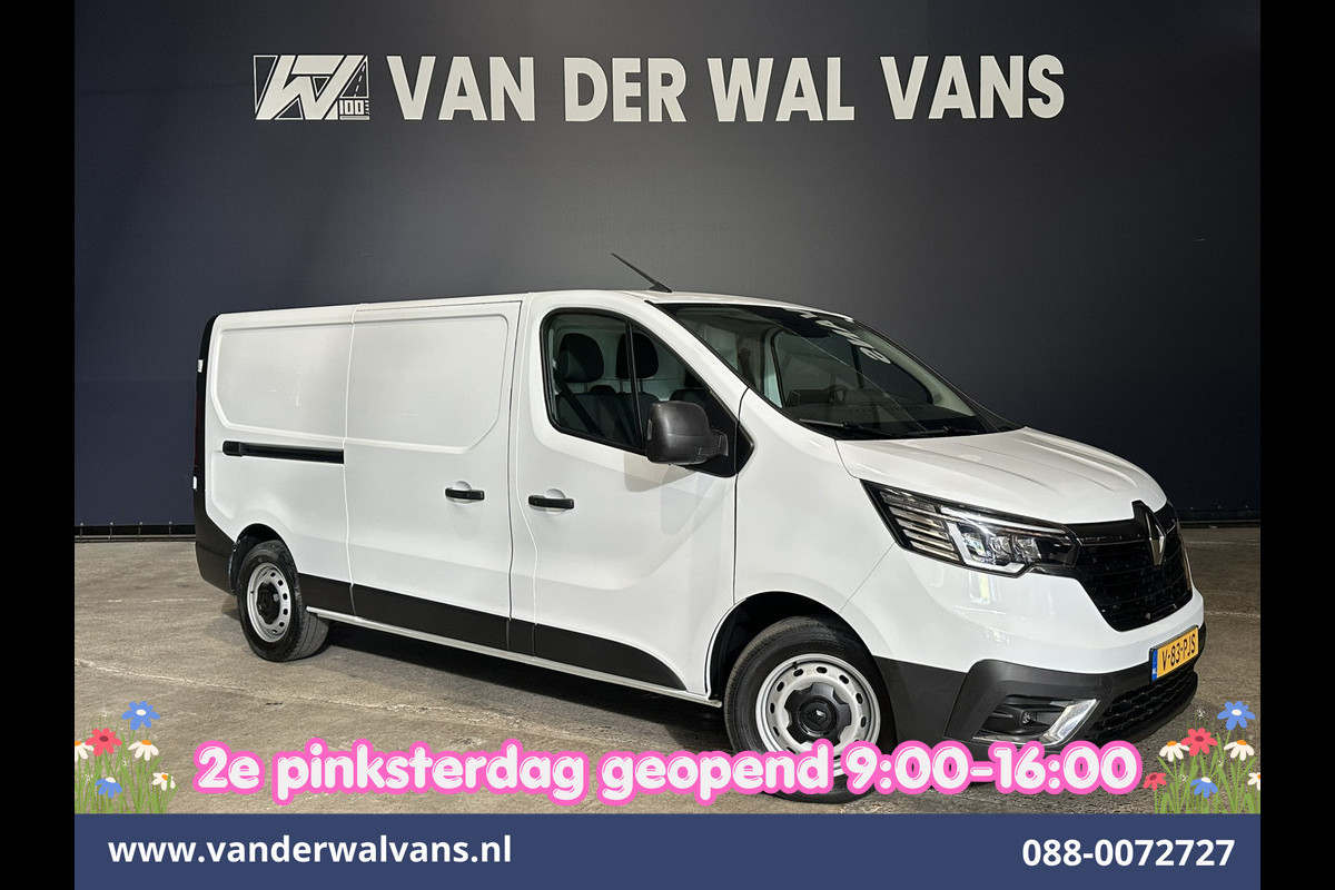 Renault Trafic 2.0 dCi 131pk L2H1 Euro6 Airco | Camera | Navigatie | Cruisecontrol | LED | Parkeersensoren Bijrijdersbank, 2500kg trekvermogen