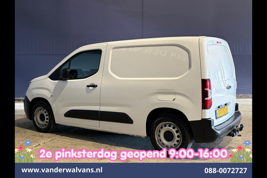 Peugeot Partner 1.5 BlueHDI 102pk L1H1 inrichting Omvormer Euro6 Airco | Trekhaak | Apple Carplay | Cruisecontrol Android auto, Dakdragers, parkeersensoren,