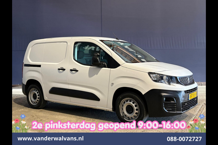 Peugeot Partner 1.5 BlueHDI 102pk L1H1 inrichting Omvormer Euro6 Airco | Trekhaak | Apple Carplay | Cruisecontrol Android auto, Dakdragers, parkeersensoren,