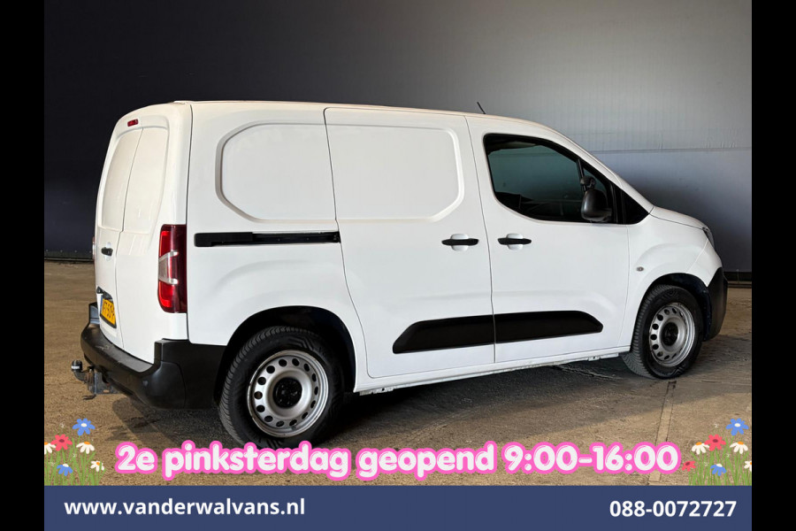 Peugeot Partner 1.5 BlueHDI 102pk L1H1 inrichting Omvormer Euro6 Airco | Trekhaak | Apple Carplay | Cruisecontrol Android auto, Dakdragers, parkeersensoren,