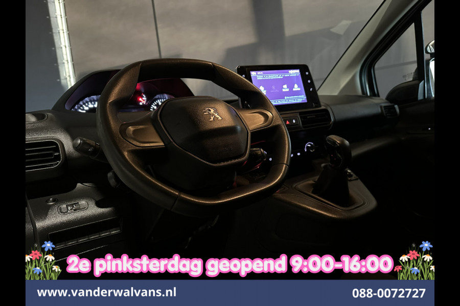 Peugeot Partner 1.5 BlueHDI 102pk L1H1 inrichting Omvormer Euro6 Airco | Trekhaak | Apple Carplay | Cruisecontrol Android auto, Dakdragers, parkeersensoren,