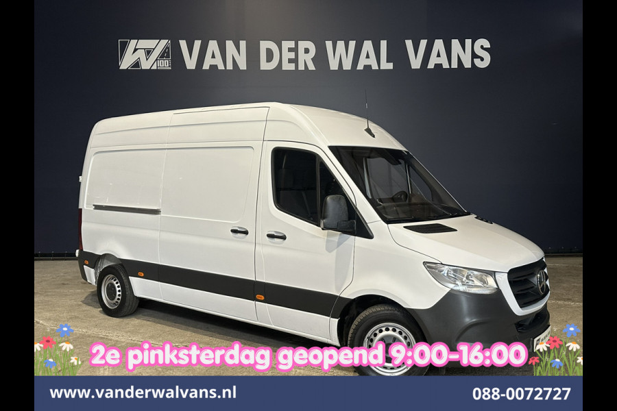 Mercedes-Benz Sprinter 314 CDI 143pk L2H2 Euro6 Airco | Camera | Trekhaak | Apple Carplay | Cruisecontrol Android Auto, Stoelverwarming, 270 Graden Achterdeuren, Bijrijdersbank