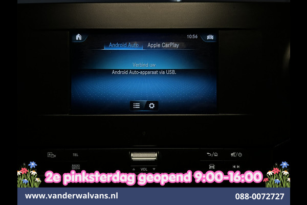 Mercedes-Benz Sprinter 314 CDI 143pk L2H2 Euro6 Airco | Camera | Trekhaak | Apple Carplay | Cruisecontrol Android Auto, Stoelverwarming, 270 Graden Achterdeuren, Bijrijdersbank