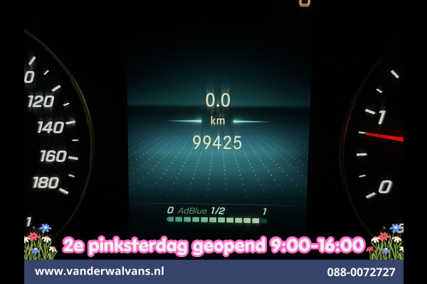 Mercedes-Benz Sprinter 314 CDI 143pk L2H2 Euro6 Airco | Camera | Trekhaak | Apple Carplay | Cruisecontrol Android Auto, Stoelverwarming, 270 Graden Achterdeuren, Bijrijdersbank
