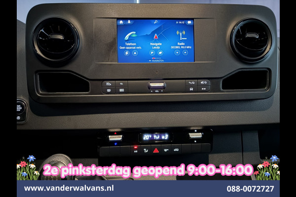Mercedes-Benz Sprinter 315 CDI 150pk L3H2 Euro6 Airco | 360 graden Camera | Navigatie | Apple Carplay | Cruisecontrol Android Auto, Chauffeursstoel, Stoelverwarming, Parkeersensoren, Bijrijdersbank