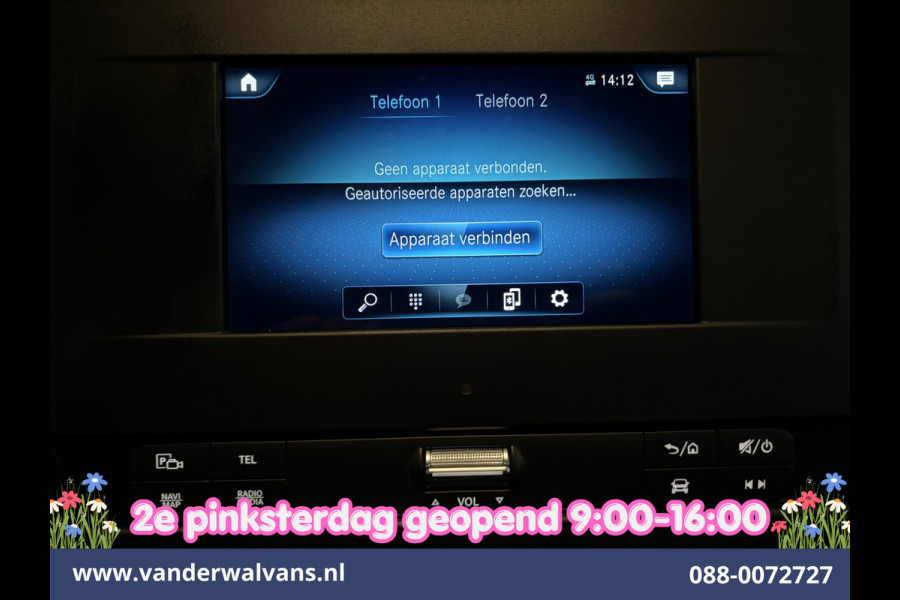 Mercedes-Benz Sprinter 315 CDI 150pk L3H2 Euro6 Airco | 360 graden Camera | Navigatie | Apple Carplay | Cruisecontrol Android Auto, Chauffeursstoel, Stoelverwarming, Parkeersensoren, Bijrijdersbank