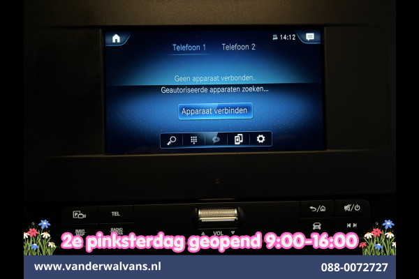 Mercedes-Benz Sprinter 315 CDI 150pk L3H2 Euro6 Airco | 360 graden Camera | Navigatie | Apple Carplay | Cruisecontrol Android Auto, Chauffeursstoel, Stoelverwarming, Parkeersensoren, Bijrijdersbank