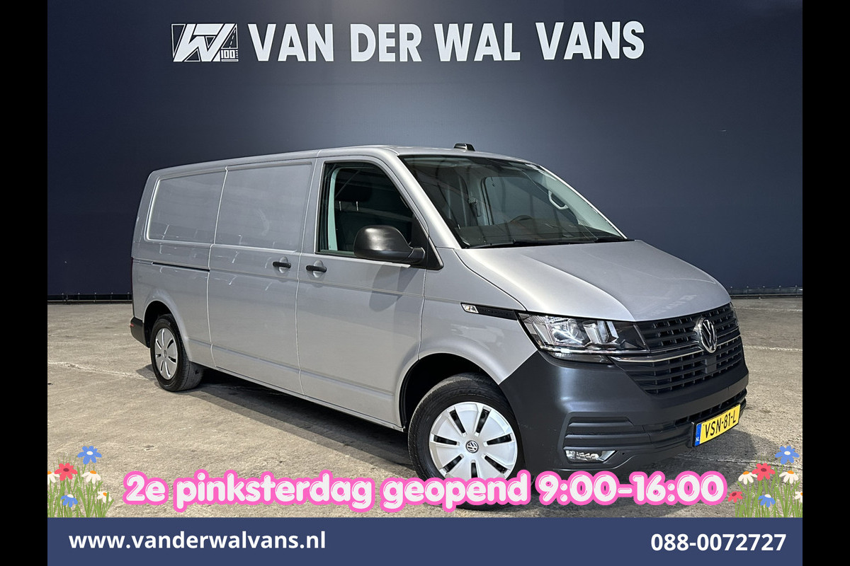 Volkswagen Transporter 2.0 TDI 150pk Automaat L2H1 Euro6 Airco | Navigatie | Apple Carplay | 2500kg Trekhaak | Cruisecontrol Android Auto, Parkeersensoren, Achterklep