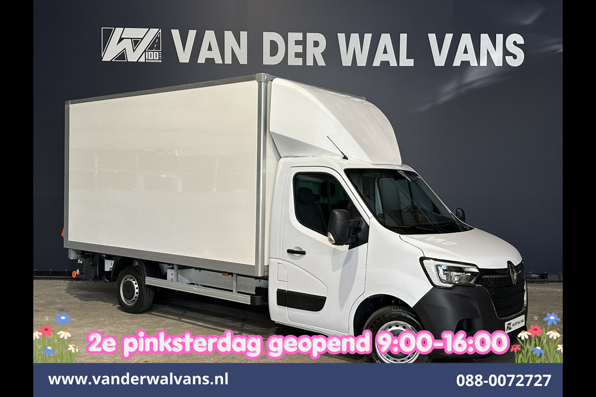 Renault Master 2.3 dCi 146pk Bakwagen 222cm hoog Laadklep Euro6 Airco | Navigatie | Camera | Cruisecontrol Bijrijdersbank