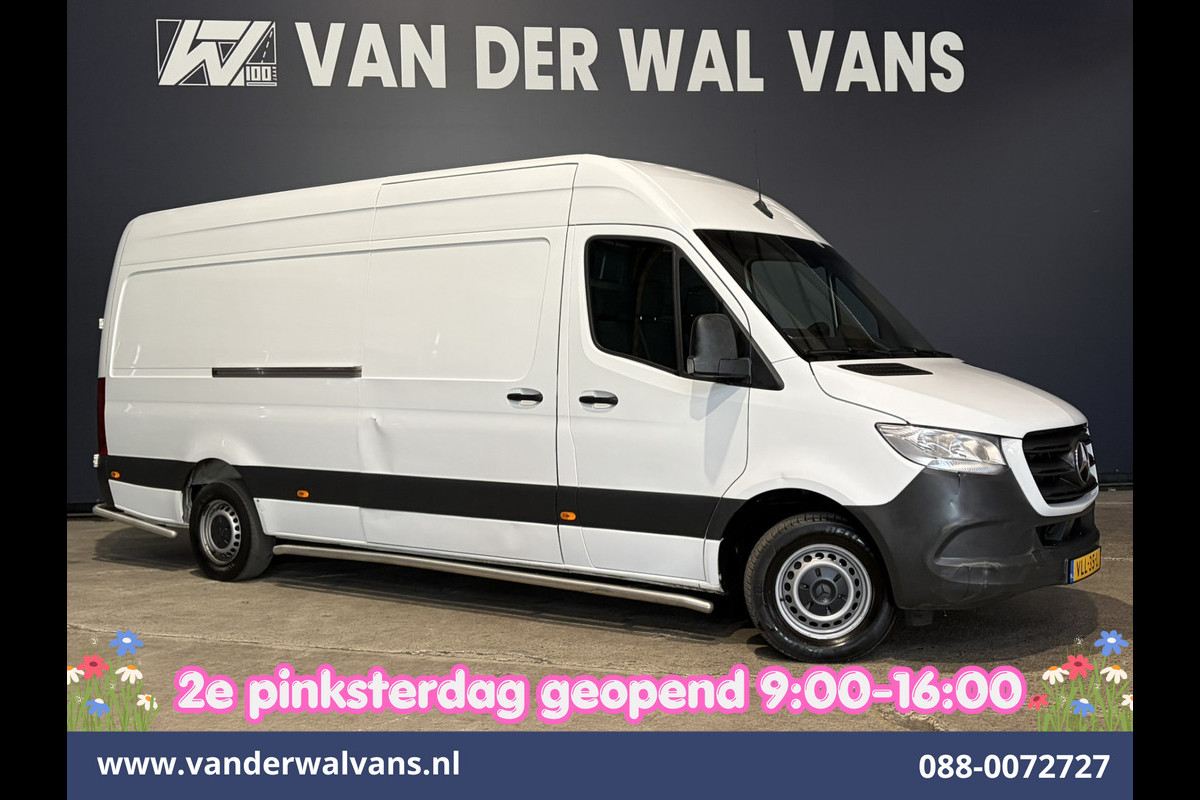 Mercedes-Benz Sprinter 315 CDI 150pk 9G-Tronic Automaat L3H2 Euro6 Airco | Camera | Apple Carplay | Cruisecontrol Android Auto, Chauffeursstoel, Sidebars, Bijrijdersbank