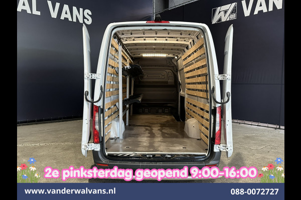 Mercedes-Benz Sprinter 315 CDI 150pk 9G-Tronic Automaat L3H2 *Post NL inrichting* Euro6 Airco | Camera | Apple Carplay | Cruisecontrol Android Auto, Trekhaak, Sidebars, Chauffeursstoel, Bijrijdersbank
