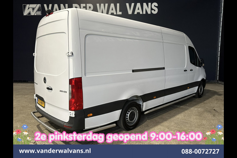 Mercedes-Benz Sprinter 315 CDI 150pk 9G-Tronic Automaat L3H2 *Post NL inrichting* Euro6 Airco | Camera | Apple Carplay | Cruisecontrol Android Auto, Trekhaak, Sidebars, Chauffeursstoel, Bijrijdersbank