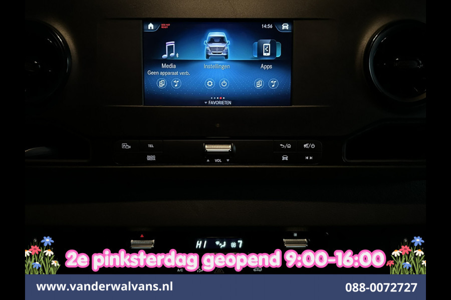 Mercedes-Benz Sprinter 315 CDI 150pk 9G-Tronic Automaat L3H2 *Post NL inrichting* Euro6 Airco | Camera | Apple Carplay | Cruisecontrol Android Auto, Trekhaak, Sidebars, Chauffeursstoel, Bijrijdersbank