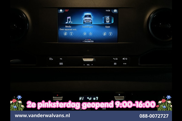 Mercedes-Benz Sprinter 315 CDI 150pk 9G-Tronic Automaat L3H2 *Post NL inrichting* Euro6 Airco | Camera | Apple Carplay | Cruisecontrol Android Auto, Trekhaak, Sidebars, Chauffeursstoel, Bijrijdersbank