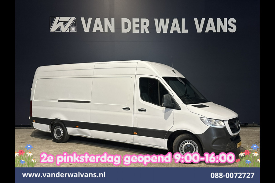 Mercedes-Benz Sprinter 316 CDI 164pk L3H2 *Post NL inrichting* Euro6 Airco | Camera | Navigatie | Apple Carplay Android Auto, Stoelverwarming, 270 graden achterdeuren, schappen, doorloopdeur
