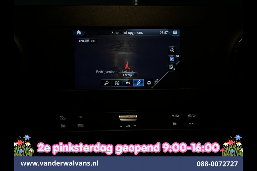 Mercedes-Benz Sprinter 316 CDI 164pk L3H2 *Post NL inrichting* Euro6 Airco | Camera | Navigatie | Apple Carplay Android Auto, Stoelverwarming, 270 graden achterdeuren, schappen, doorloopdeur