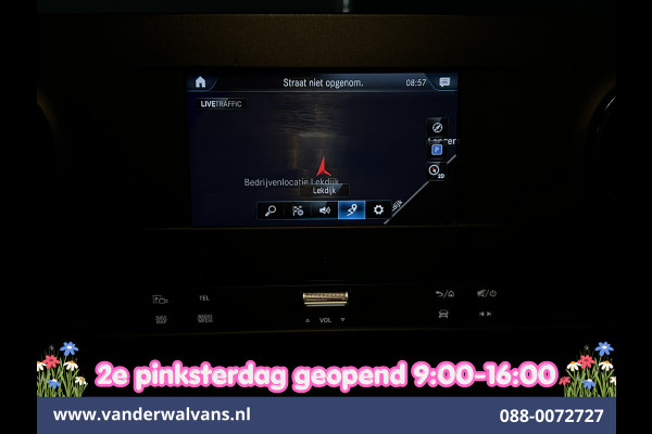 Mercedes-Benz Sprinter 316 CDI 164pk L3H2 *Post NL inrichting* Euro6 Airco | Camera | Navigatie | Apple Carplay Android Auto, Stoelverwarming, 270 graden achterdeuren, schappen, doorloopdeur