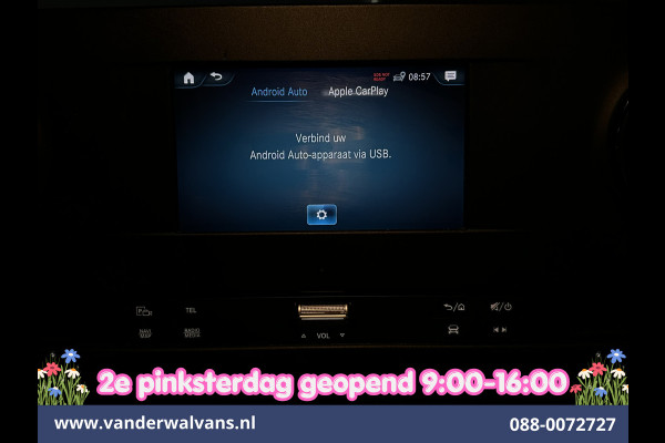 Mercedes-Benz Sprinter 316 CDI 164pk L3H2 *Post NL inrichting* Euro6 Airco | Camera | Navigatie | Apple Carplay Android Auto, Stoelverwarming, 270 graden achterdeuren, schappen, doorloopdeur