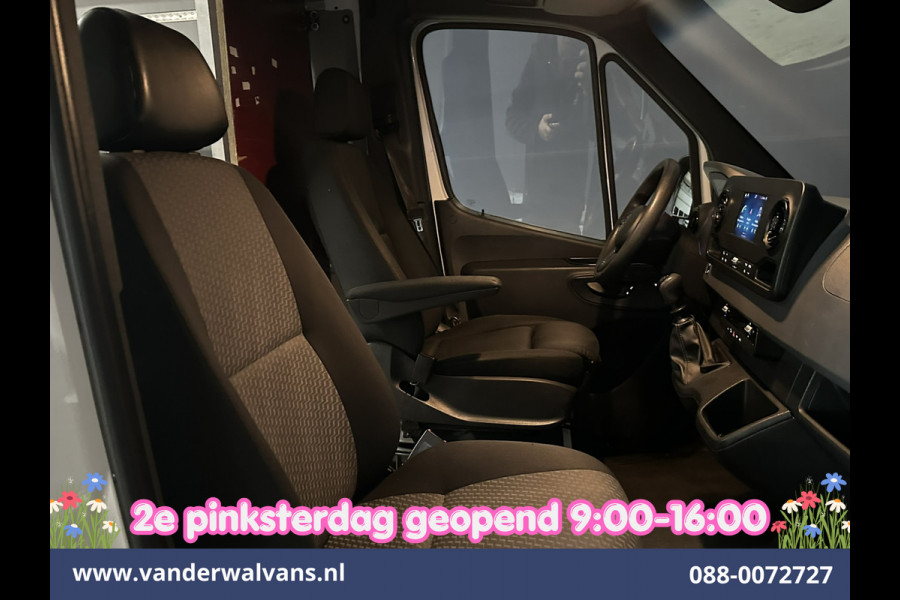 Mercedes-Benz Sprinter 316 CDI 164pk L3H2 *Post NL inrichting* Euro6 Airco | Camera | Navigatie | Apple Carplay Android Auto, Stoelverwarming, 270 graden achterdeuren, schappen, doorloopdeur