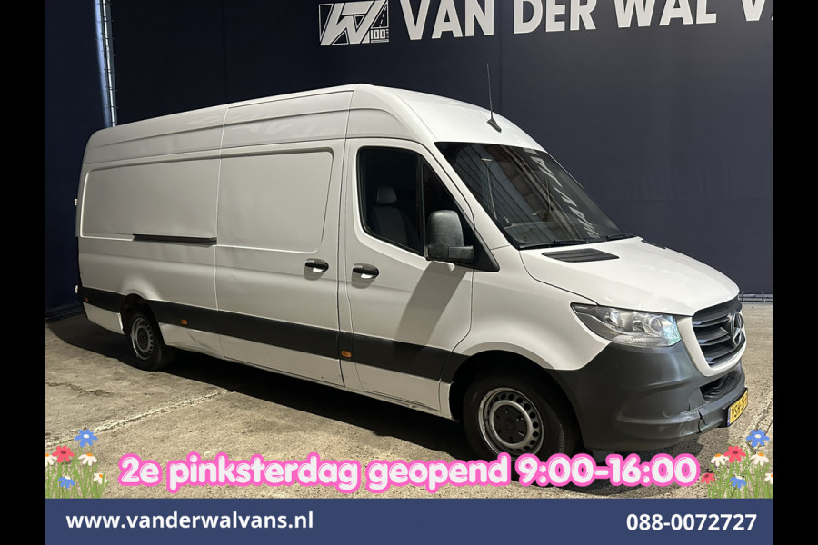 Mercedes-Benz Sprinter 316 CDI 164pk L3H2 *Post NL inrichting* Euro6 Airco | Camera | Navigatie | Apple Carplay Android Auto, Stoelverwarming, 270 graden achterdeuren, schappen, doorloopdeur