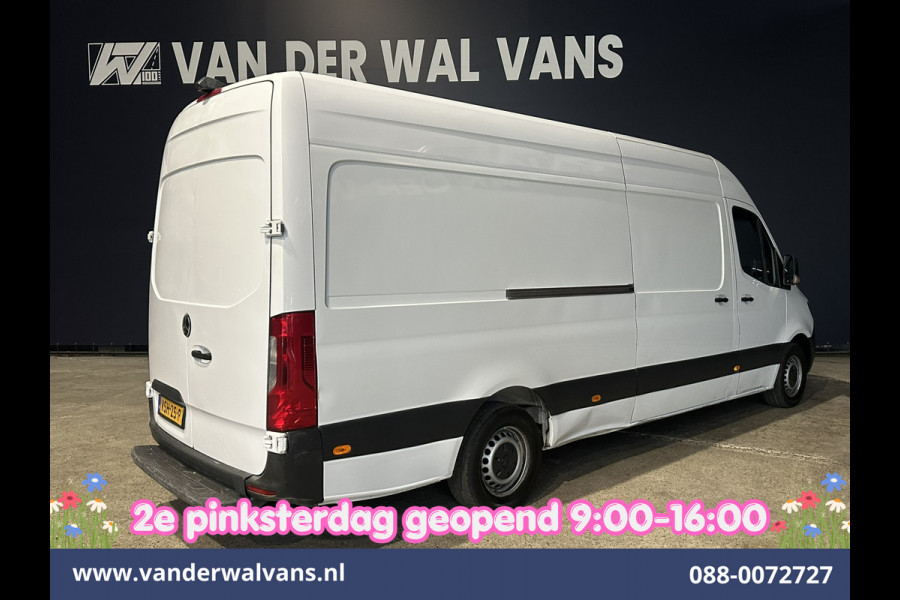 Mercedes-Benz Sprinter 316 CDI 164pk L3H2 *Post NL inrichting* Euro6 Airco | Camera | Navigatie | Apple Carplay Android Auto, Stoelverwarming, 270 graden achterdeuren, schappen, doorloopdeur