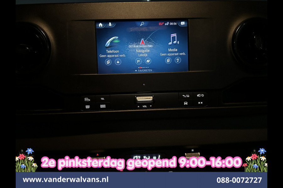 Mercedes-Benz Sprinter 316 CDI 164pk L3H2 *Post NL inrichting* Euro6 Airco | Camera | Navigatie | Apple Carplay Android Auto, Stoelverwarming, 270 graden achterdeuren, schappen, doorloopdeur