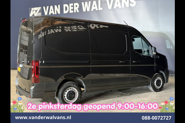 Renault Master 2.0 dCi 150pk L2H2 Fabrieksgarantie Euro6 Airco | 2x Zijdeur | 360 Graden Camera | LED | 2500kg Trekhaak | Apple Carplay Cruisecontrol, Android Auto, Parkeersensoren, Bijrijdersbank