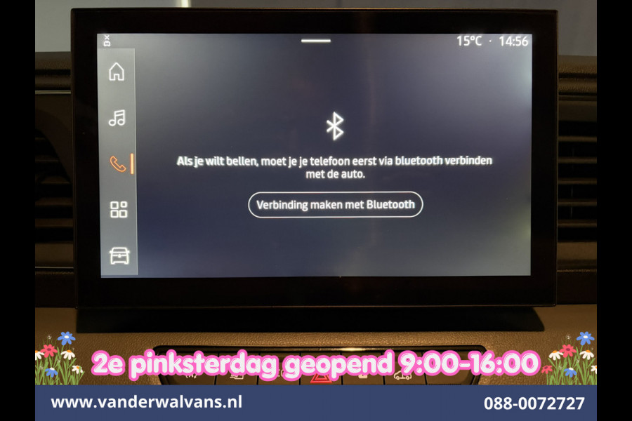 Renault Master 2.0 dCi 150pk L2H2 Fabrieksgarantie Euro6 Airco | 2x Zijdeur | 360 Graden Camera | LED | 2500kg Trekhaak | Apple Carplay Cruisecontrol, Android Auto, Parkeersensoren, Bijrijdersbank
