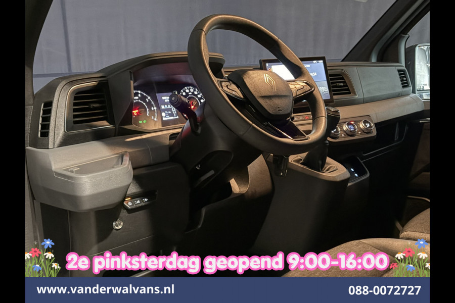 Renault Master 2.0 dCi 150pk L2H2 Fabrieksgarantie Euro6 Airco | 2x Zijdeur | 360 Graden Camera | LED | 2500kg Trekhaak | Apple Carplay Cruisecontrol, Android Auto, Parkeersensoren, Bijrijdersbank