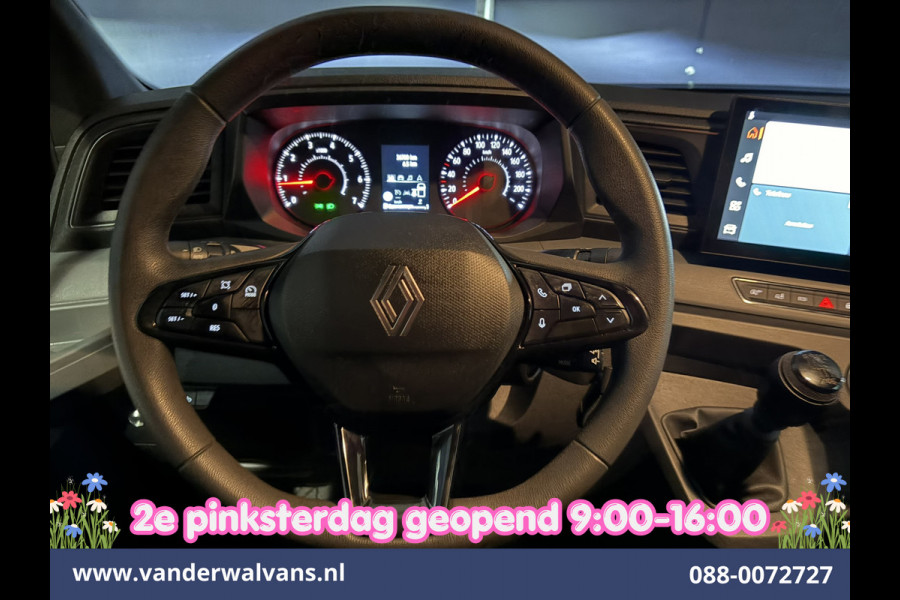 Renault Master 2.0 dCi 150pk L2H2 Fabrieksgarantie Euro6 Airco | 2x Zijdeur | 360 Graden Camera | LED | 2500kg Trekhaak | Apple Carplay Cruisecontrol, Android Auto, Parkeersensoren, Bijrijdersbank
