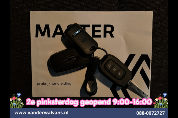 Renault Master 2.0 dCi 150pk L2H2 Fabrieksgarantie Euro6 Airco | 2x Zijdeur | 360 Graden Camera | LED | 2500kg Trekhaak | Apple Carplay Cruisecontrol, Android Auto, Parkeersensoren, Bijrijdersbank