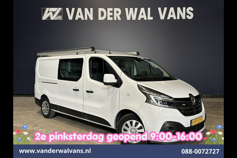 Renault Trafic 2.0 dCi 120pk L2H1 Dubbele Cabine Euro6 Airco | 5-Zits | Navigatie | Camera | LED | Imperiaal Trekhaak, Cruisecontrol, Parkeersensoren