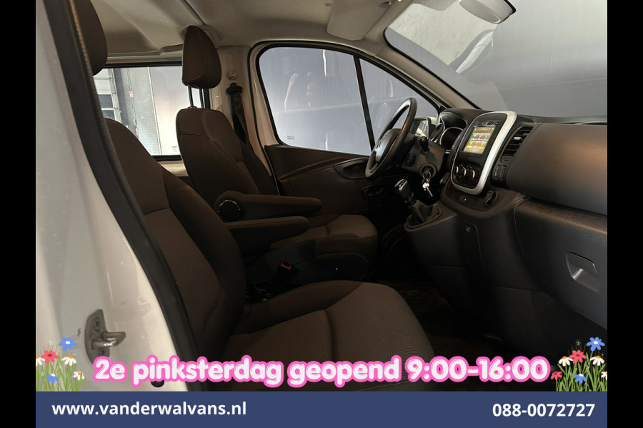 Renault Trafic 2.0 dCi 120pk L2H1 Dubbele Cabine Euro6 Airco | 5-Zits | Navigatie | Camera | LED | Imperiaal Trekhaak, Cruisecontrol, Parkeersensoren