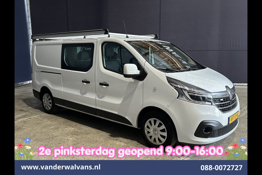 Renault Trafic 2.0 dCi 120pk L2H1 Dubbele Cabine Euro6 Airco | 5-Zits | Navigatie | Camera | LED | Imperiaal Trekhaak, Cruisecontrol, Parkeersensoren