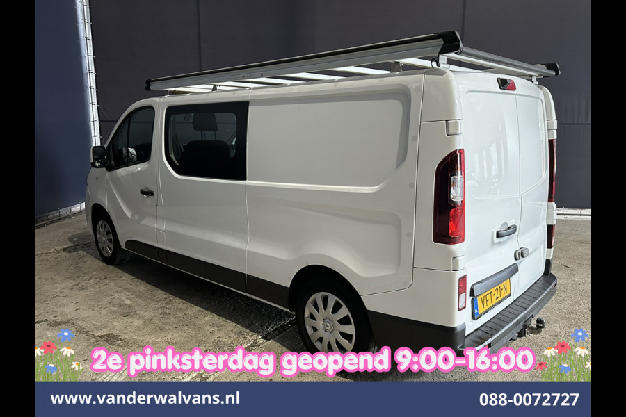 Renault Trafic 2.0 dCi 120pk L2H1 Dubbele Cabine Euro6 Airco | 5-Zits | Navigatie | Camera | LED | Imperiaal Trekhaak, Cruisecontrol, Parkeersensoren