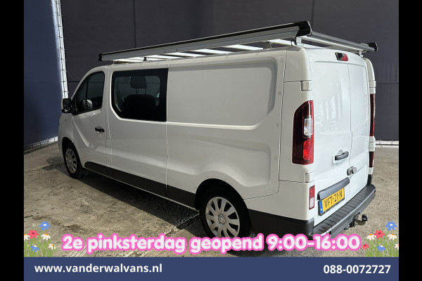 Renault Trafic 2.0 dCi 120pk L2H1 Dubbele Cabine Euro6 Airco | 5-Zits | Navigatie | Camera | LED | Imperiaal Trekhaak, Cruisecontrol, Parkeersensoren