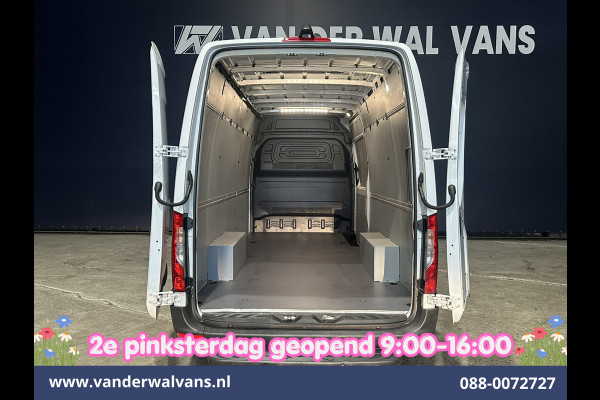 Mercedes-Benz Sprinter 315 CDI 150pk L3H2 Euro6 Airco | Camera | Apple Carplay | Android Auto 270gr Achterdeuren, Parkeersensoren, Bijrijdersbank