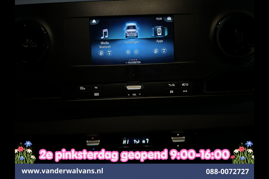 Mercedes-Benz Sprinter 315 CDI 150pk L3H2 Euro6 Airco | Camera | Apple Carplay | Android Auto 270gr Achterdeuren, Parkeersensoren, Bijrijdersbank