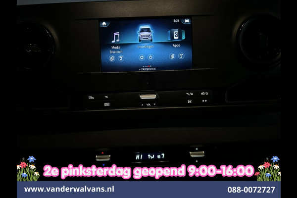 Mercedes-Benz Sprinter 315 CDI 150pk L3H2 Euro6 Airco | Camera | Apple Carplay | Android Auto 270gr Achterdeuren, Parkeersensoren, Bijrijdersbank