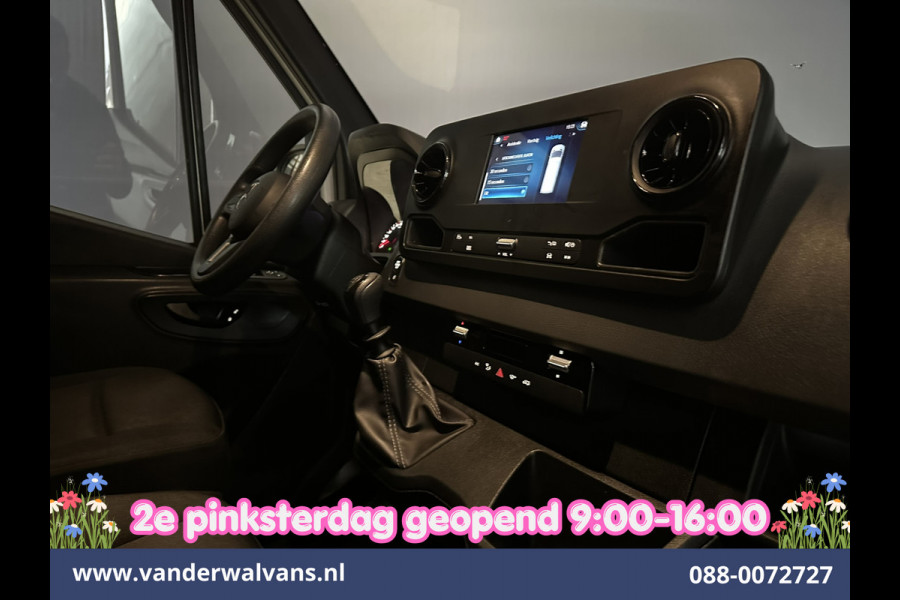 Mercedes-Benz Sprinter 315 CDI 150pk L3H2 Euro6 Airco | Camera | Apple Carplay | Android Auto 270gr Achterdeuren, Parkeersensoren, Bijrijdersbank