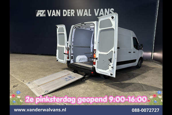Renault Master 2.3 dCi 150pk L2H2 Laadklep Euro6 Airco | 2x zijdeur | Camera | Navigatie | LED | Cruisecontrol Parkeersensoren, Bijrijdersbank